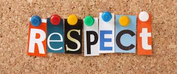 Mes valeurs? Respect!